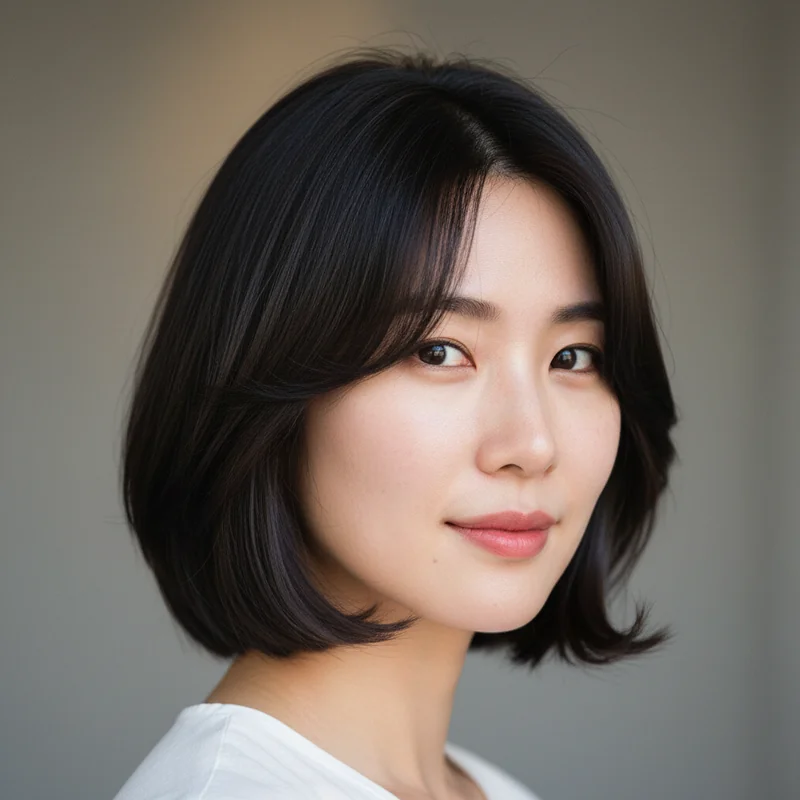 2026년 30대 여자 짧은머리 반곱슬 사각턱 커버 추천 헤어스타일