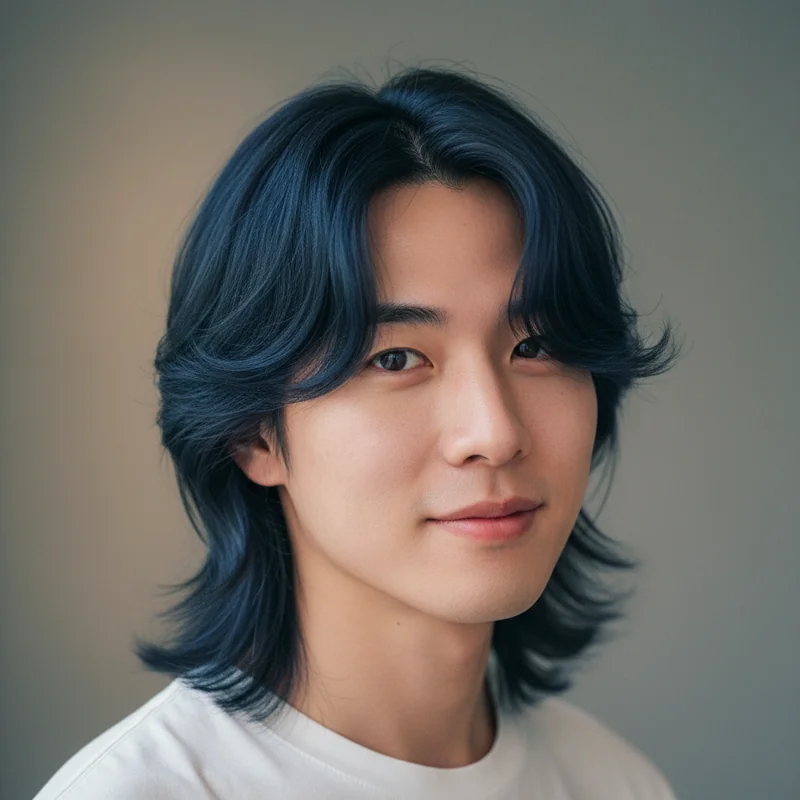 2025년 20대 남자 긴머리 반곱슬 추천 헤어스타일