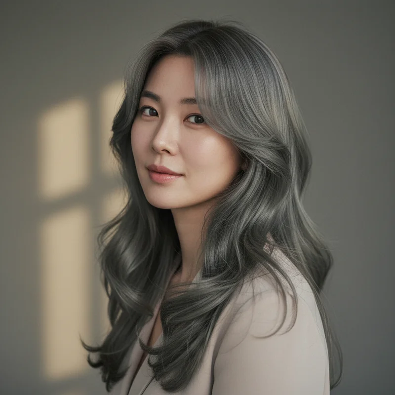 2026년 40대 여자 긴머리 반곱슬 추천 헤어스타일