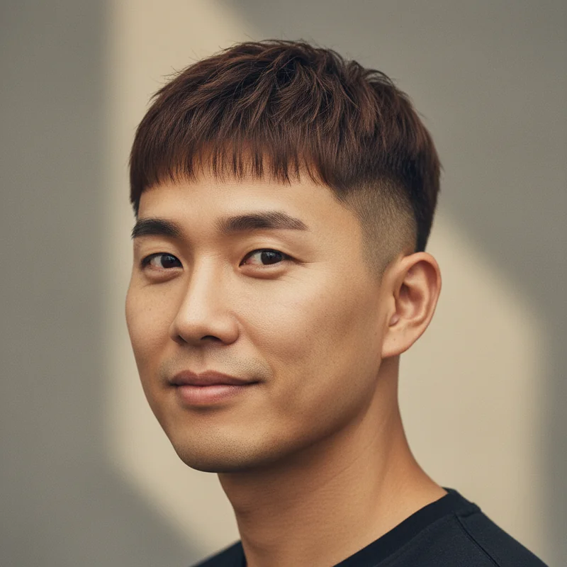 2026년 50대 남자 짧은머리 직모 이중턱 커버 추천 헤어스타일