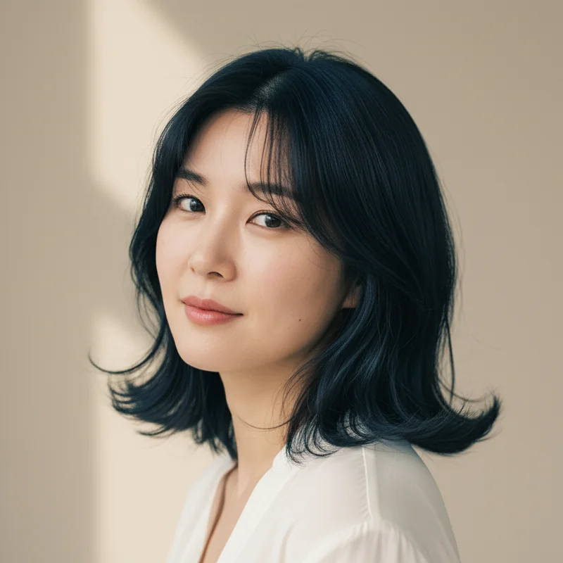 2025년 50대 여자 중단발 반곱슬 추천 헤어스타일