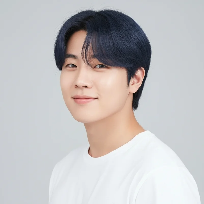 2025년 20대 남자 단발 직모 볼살 커버 추천 헤어스타일