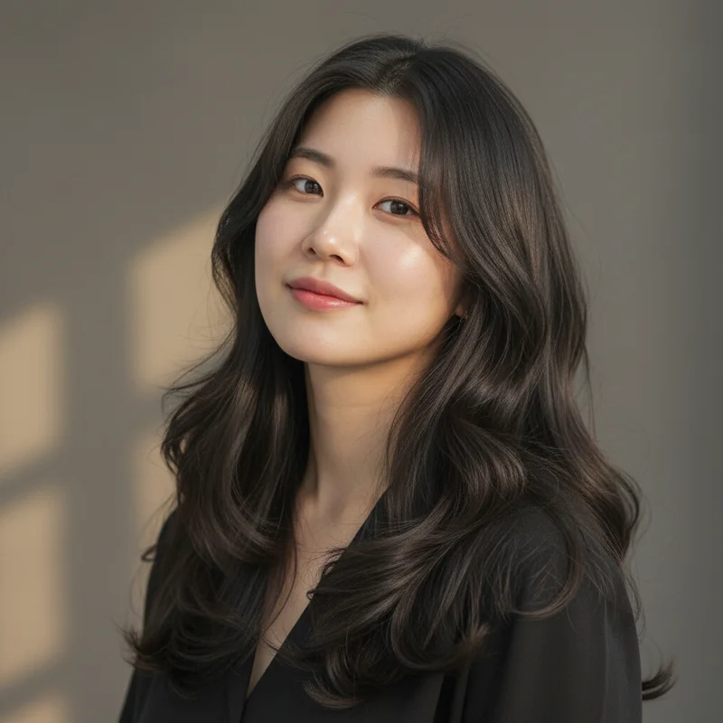 2026년 20대 여자 긴머리 반곱슬 큰 코 커버 추천 헤어스타일