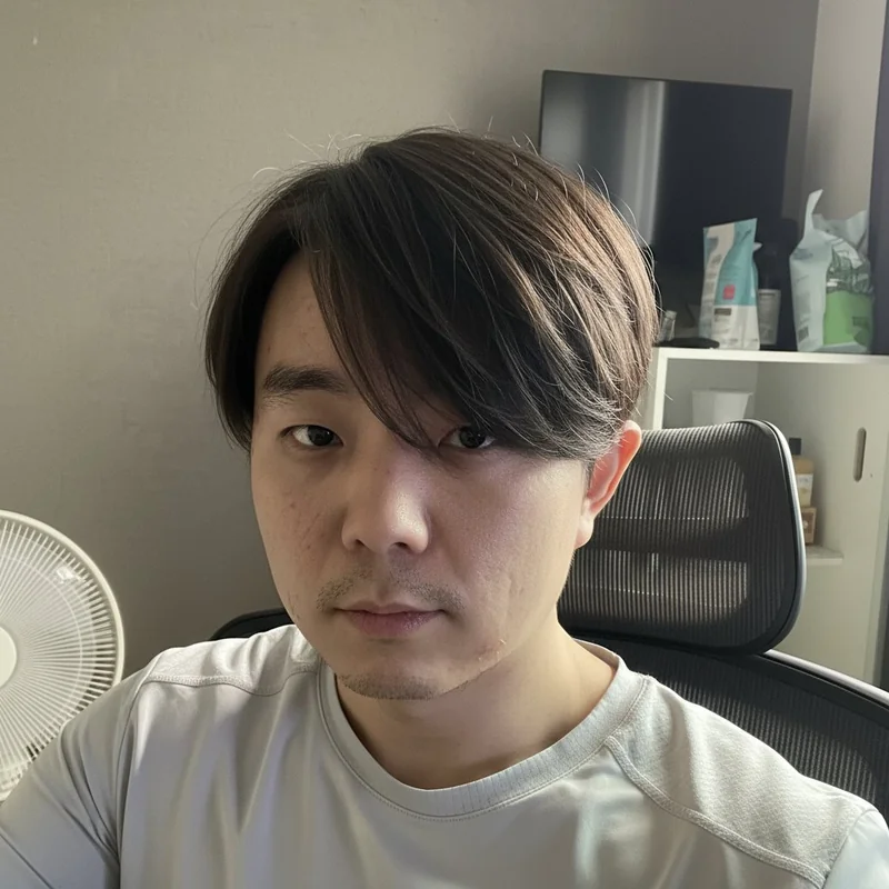 2025년 30대 남자 단발 M자 커버 추천 헤어스타일