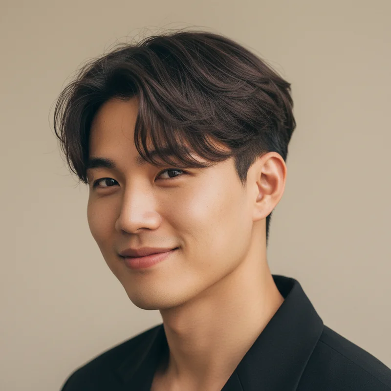 2026년 20대 남자 짧은머리 반곱슬 사각턱 커버 추천 헤어스타일