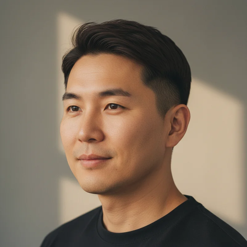 2026년 50대 남자 숏컷 직모 이중턱 커버 추천 헤어스타일