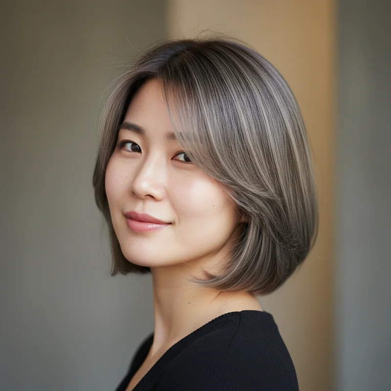 2026년 30대 여자 숏컷 직모 이중턱 커버 추천 헤어스타일