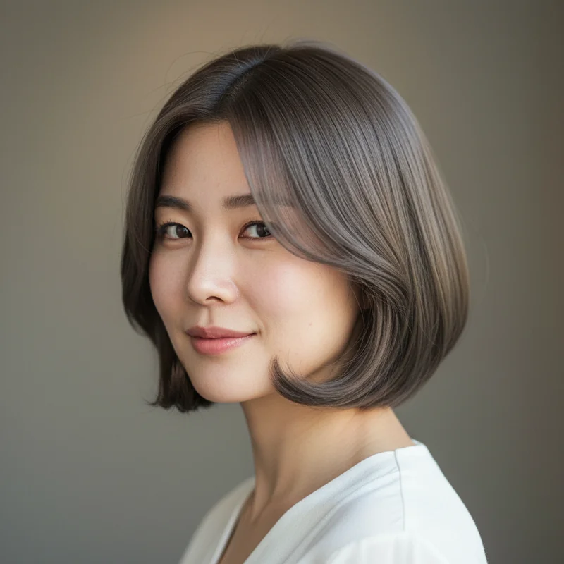 2026년 40대 여자 짧은머리 직모 사각턱 커버 추천 헤어스타일