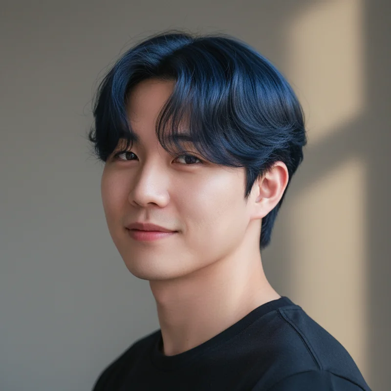 2026년 20대 남자 단발 곱슬 넓은 이마 커버 추천 헤어스타일