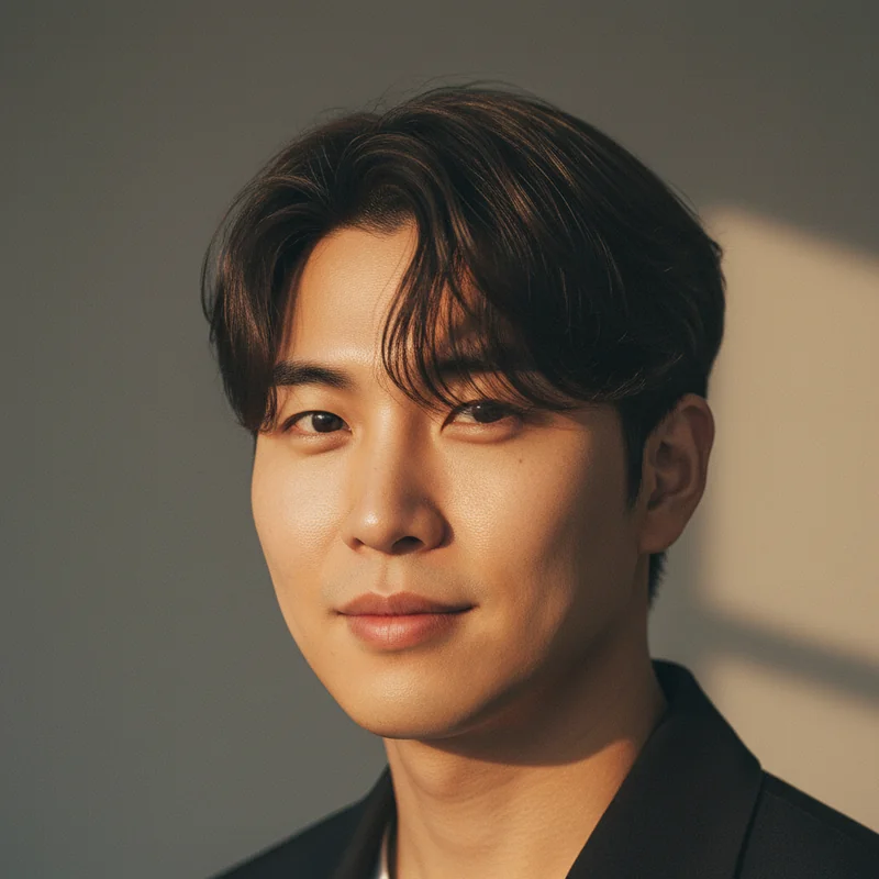 2026년 20대 남자 단발 반곱슬 이중턱 커버 추천 헤어스타일