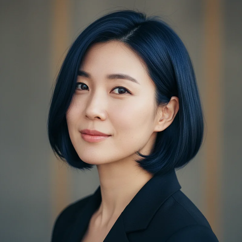 2026년 30대 여자 단발 직모 비대칭 커버 추천 헤어스타일