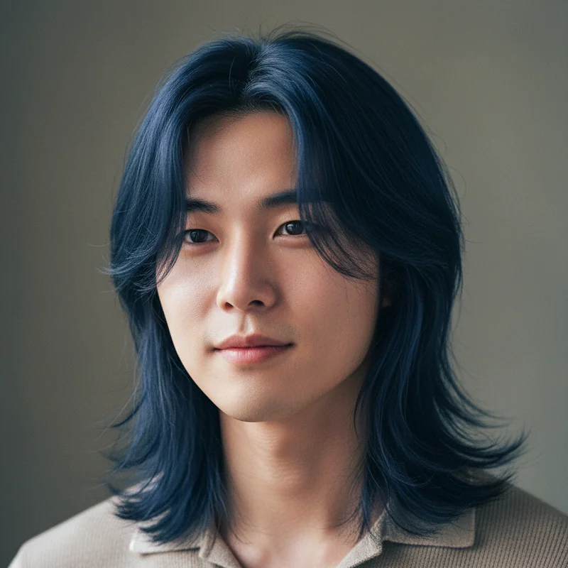 2026년 20대 남자 긴머리 반곱슬 넓은 이마 커버 추천 헤어스타일