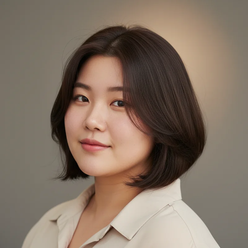 2025년 20대 여자 짧은머리 직모 볼살 커버 추천 헤어스타일