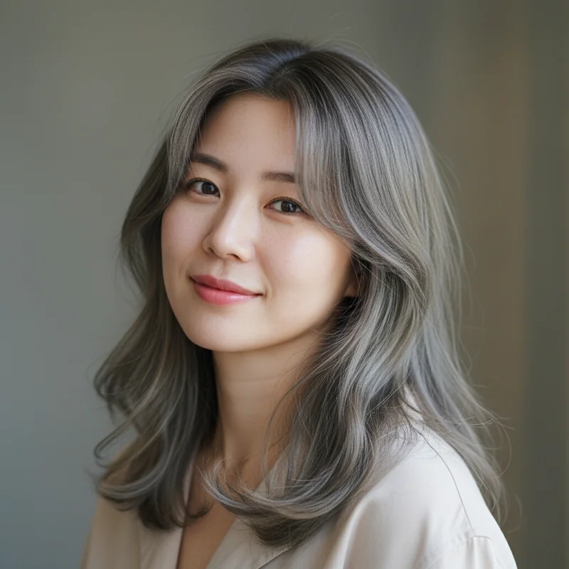 2025년 30대 여자 중단발 반곱슬 이중턱 커버 추천 헤어스타일