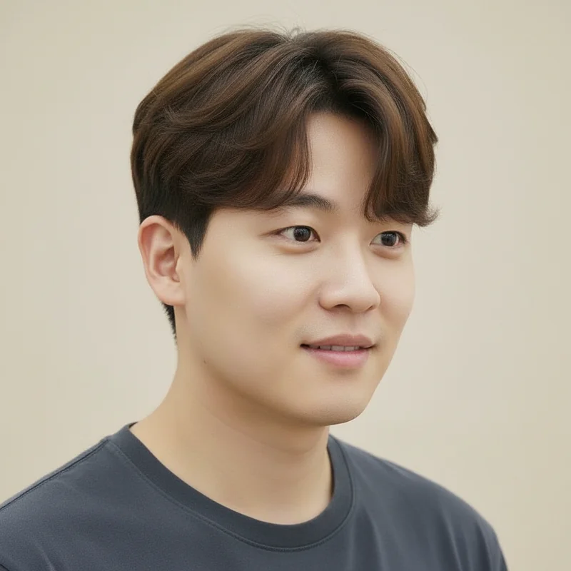 2025년 30대 남자 단발 반곱슬 추천 헤어스타일