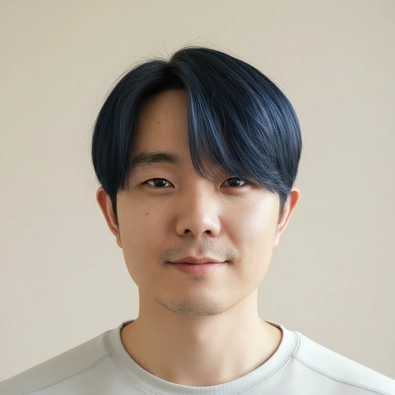 2025년 30대 남자 숏컷 반곱슬 M자 커버 추천 헤어스타일