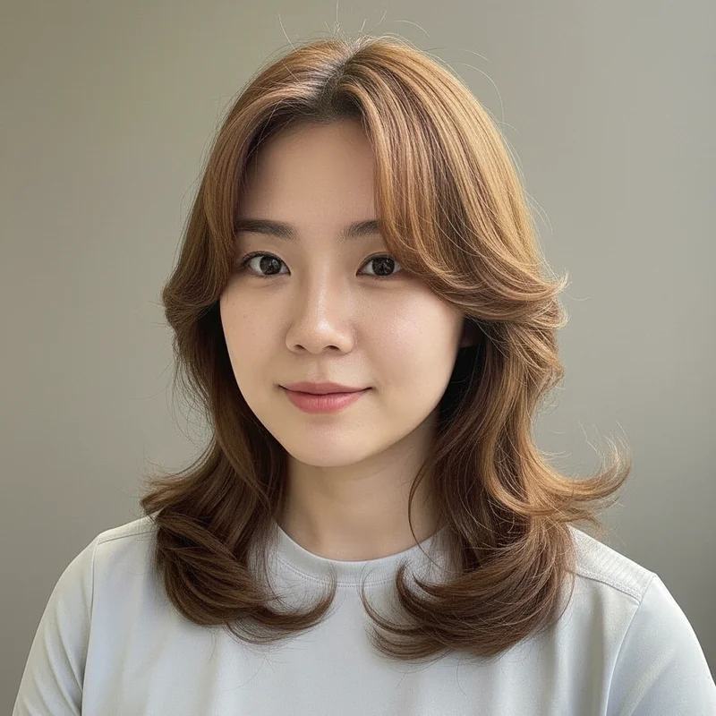 2025년 20대 여자 긴머리 직모 넓은 이마 커버 추천 헤어스타일