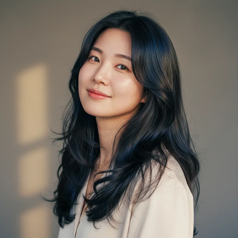 2025년 40대 여자 긴머리 반곱슬 통통한 체형 커버 추천 헤어스타일