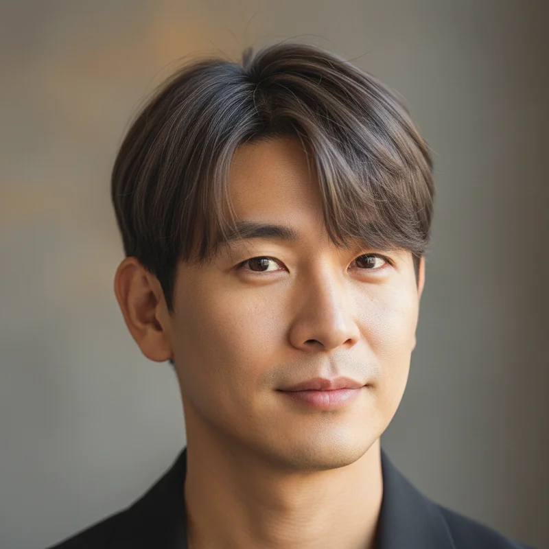 2026년 50대 남자 숏컷 곱슬 넓은 이마 커버 추천 헤어스타일