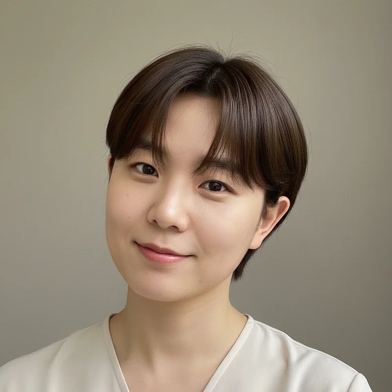 2025년 40대 여자 단발 직모 넓은 이마 커버 추천 헤어스타일