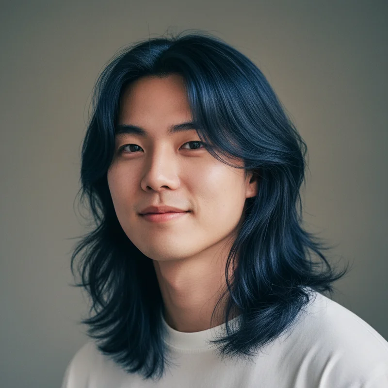 2026년 20대 남자 긴머리 곱슬 이중턱 커버 추천 헤어스타일