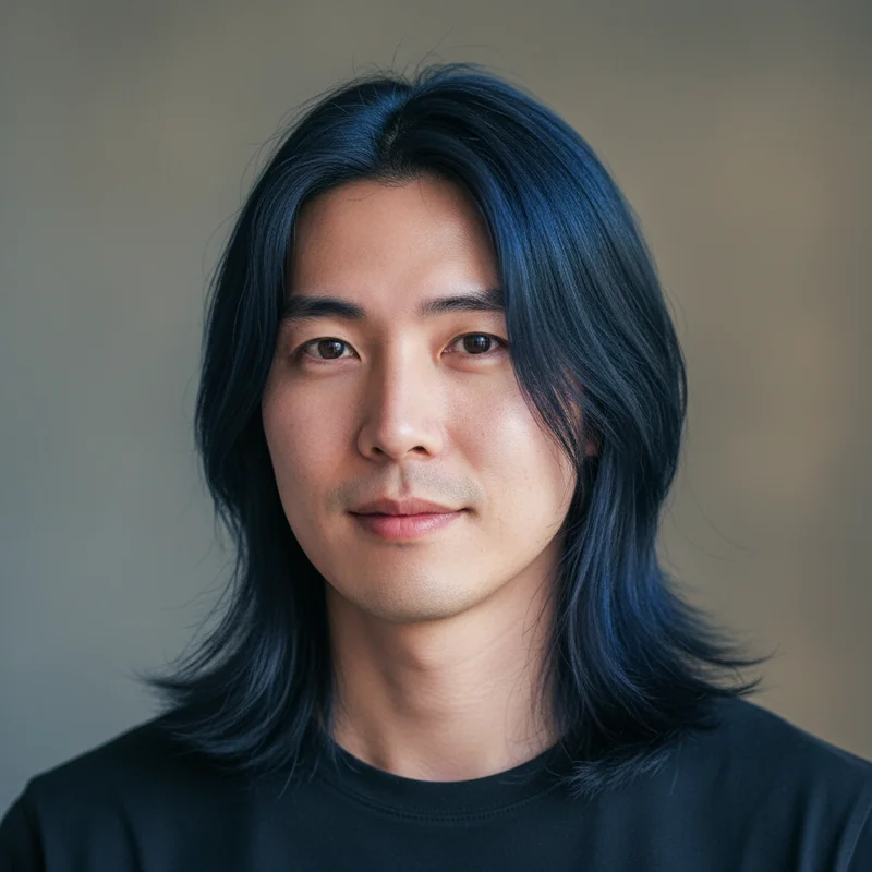 2025년 30대 남자 긴머리 반곱슬 추천 헤어스타일