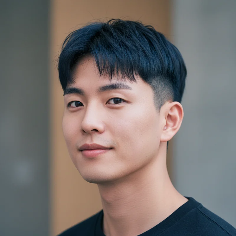 2025년 20대 남자 숏컷 직모 볼살 커버 추천 헤어스타일