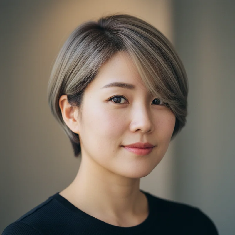 2026년 50대 여자 짧은머리 직모 통통한 체형 커버 추천 헤어스타일